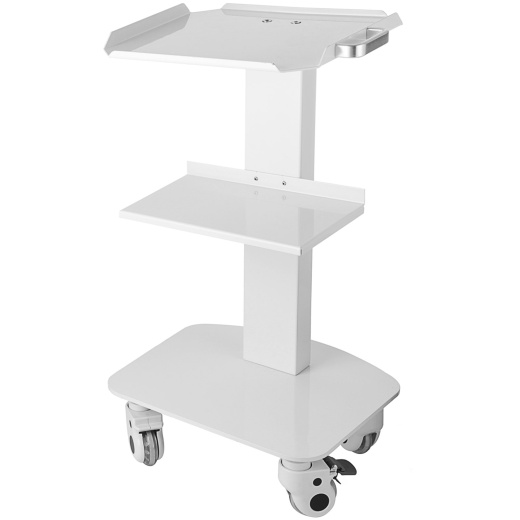 Vevor 3 Trays Utility Cart - Heavy Duty Lab Dental Rolling Utility Cart