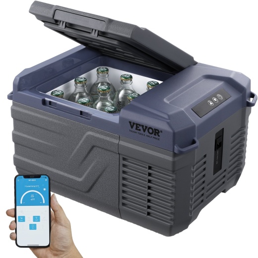 Vevor Portable Car Refrigerator Freezer Compressor 9 L Single Zone