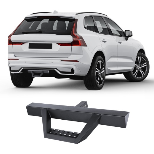 Vevor Hitch Step For 2" Receiver Universal Trailer Tow Rear Bumper Guard Steel