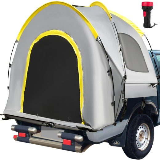 VEVOR Truck Tent 5-5.2’ Truck Bed Tent, Full-Size Pickup Tent, Waterproof Truck Camper