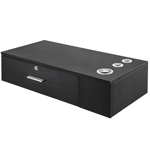 Vevor Black Salon Wall Mount Styling Station