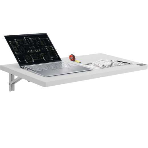 Vevor Wall Mounted Folding Table - 31.5" x 15.75" Space-Saving Drop Leaf Table