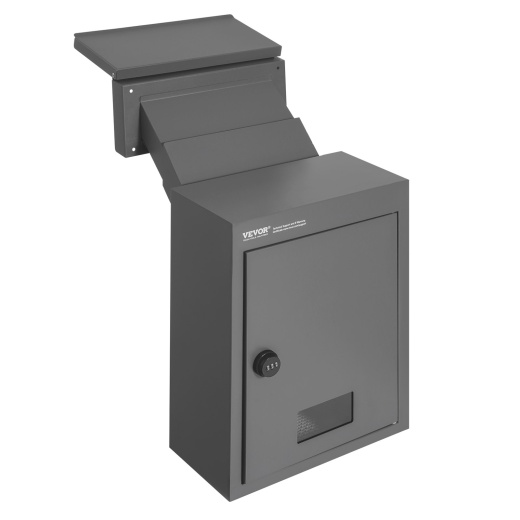Vevor Through The Wall Drop Box - Secure Mail Drop Box with Combination Lock
