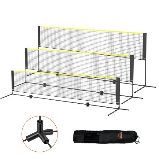 Vevor Badminton Net - Height Adjustable Volleyball Net for Indoor Outdoor Use