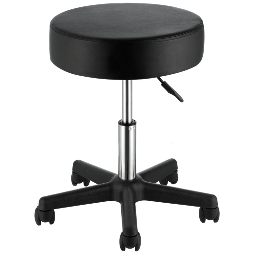 Vevor Rolling Stool with Wheels, 400 Lbs Weight Capacity Adjustable Height Stool