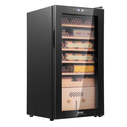 Vevor Electric Cigar Humidor Cabinet with Advanced Cooling, Heating & Humidity Control