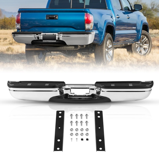 Vevor Rear Step Bumper Steel Bumper For 1999-2007 Ford F250/Ford F350 Super Duty