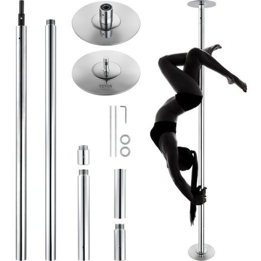 Vevor Professional Dancing Pole - Spinning Static Dancing Pole Kit