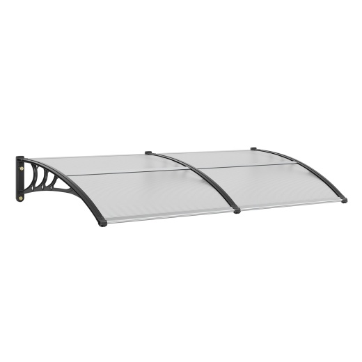 Vevor Window Door Awning Canopy 40" x 80" - UPF 50+ Polycarbonate Exterior Awning