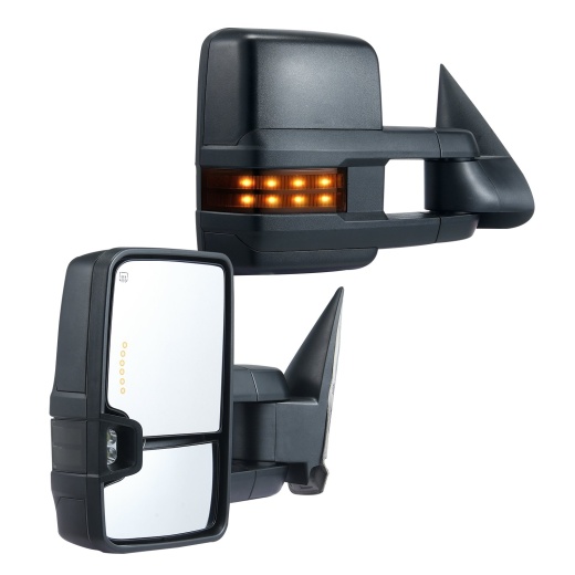 Vevor Towing Mirrors: Left & Right Pair Set for Chevrolet Silverado (2014-2021)/Gmc