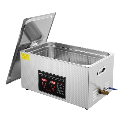 Vevor Ultrasonic Cleaner with Digital Timer & Heater - Professional Ultra Sonic Jewelry Cleaner 22L