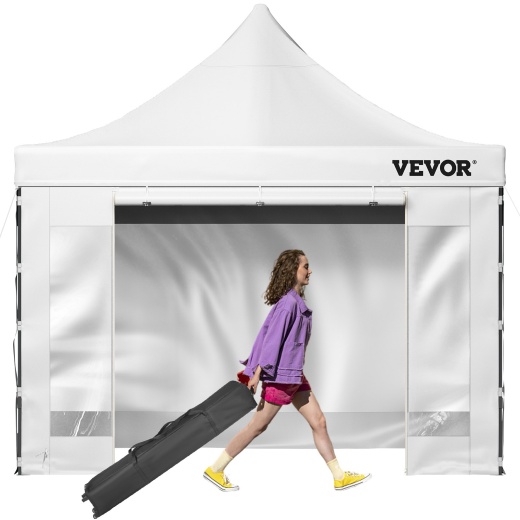 Vevor Pop Up Canopy Tent - 10 X 10 Ft Outdoor Patio Gazebo