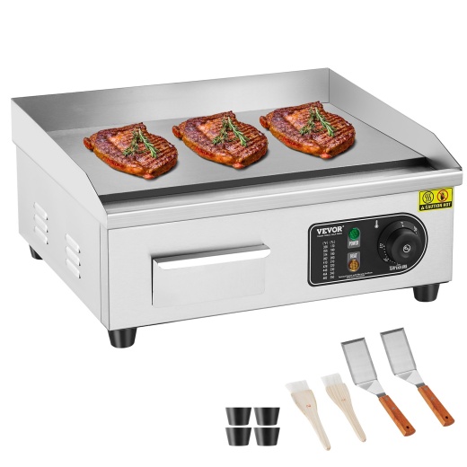 Vevor Commercial Electric Griddle - Perfect for Home and Restaurant Cooking