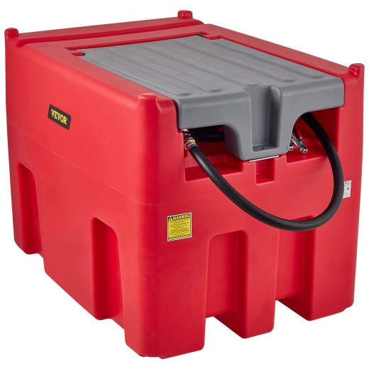 Vevor Portable Diesel Tank - 116 Gallon Capacity with 10 GPM Flow Rate