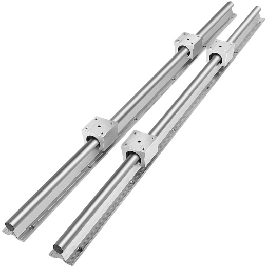 Vevor Linear Rail 2 Set SBR 25-1200Mm