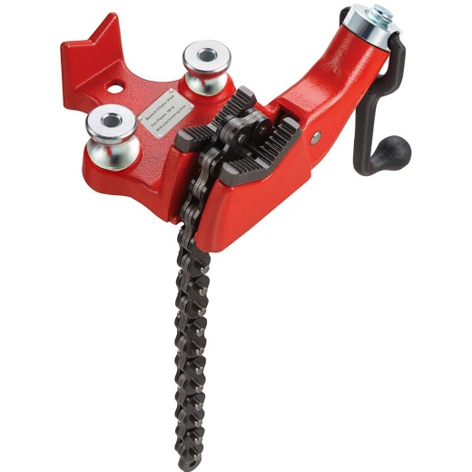 Vevor Screw Bench Chain Vise - 1/8 to 5-Inch Pipe Capacity