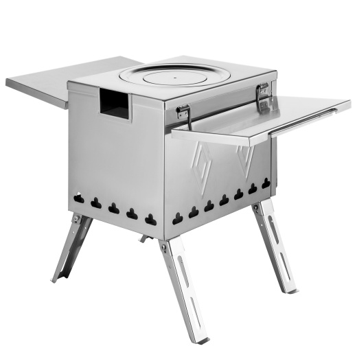 Vevor Tent Wood Stove - 18.1X15x27.2 Inch Camping Wood Stove