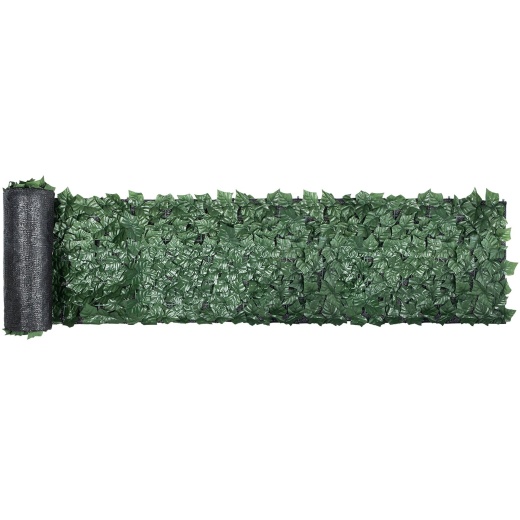 Vevor Artificial Ivy Privacy Fence Screen - 39"X158" Faux Greenery Panel
