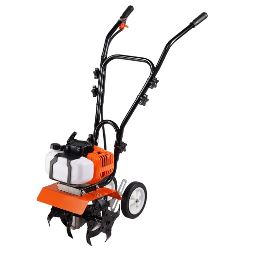Vevor Tiller Cultivator - 43Cc 2-Stroke Garden Cultivator for Lawn, Garden and Field Cultivation
