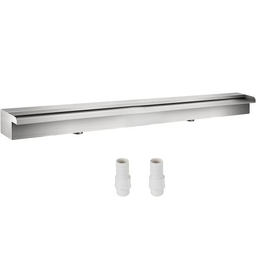 Vevor Pool Fountain Stainless Steel Waterfall Spillway