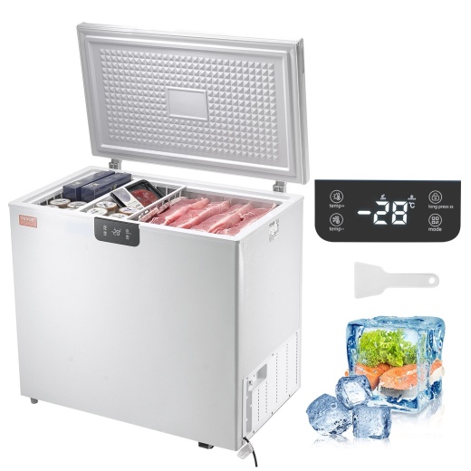 Vevor Chest Freezer - 10 Cu.Ft / 283 L Compact Deep Freezer