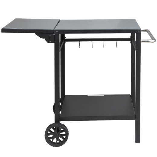 Vevor Outdoor Grill Dining Cart With Double-Shelf - The Ultimate BBQ Movable Food Prep Table