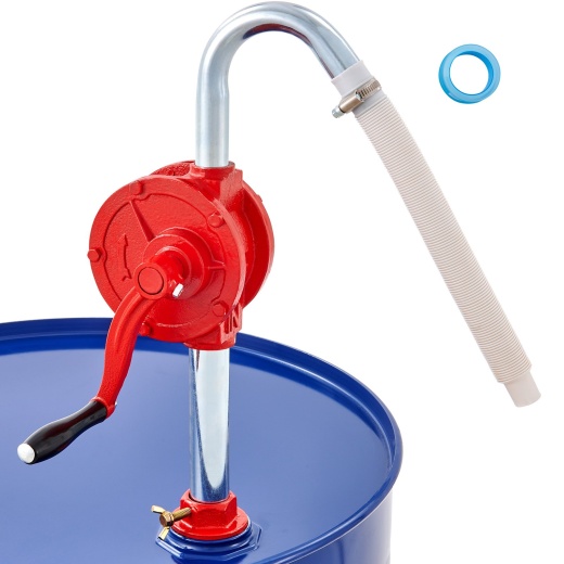 Vevor Drum Pump - 5 GPM Flow Rotary Barrel Pump Hand Crank