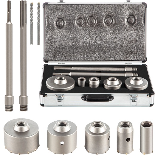 Vevor Concrete Hole Saw Kit for Efficient Masonry Drilling
