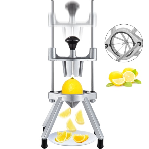 Vevor 8-Section Commercial Fruit Lime Slicer - Efficient Lemon Cutter for Bar Restaurant