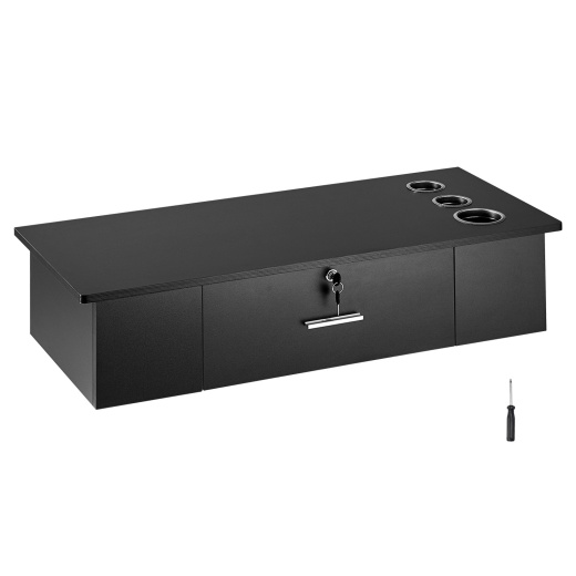 Vevor Wall-Mounted Salon Workstation - Styling Station for Hairdressers
