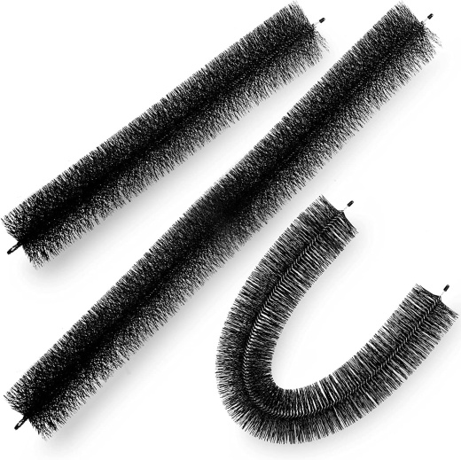 Vevor Gutter Guard Brush - 120 Ft Length Bristle Leaf Guard