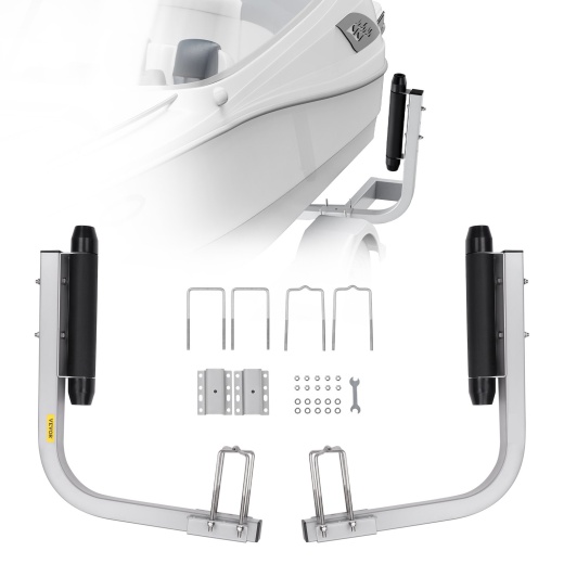 Vevor Marine Trailer Guide Set - 20.5” Flexibly Adjustable Poles for Ski, Fishing, or Sailboat Trailers