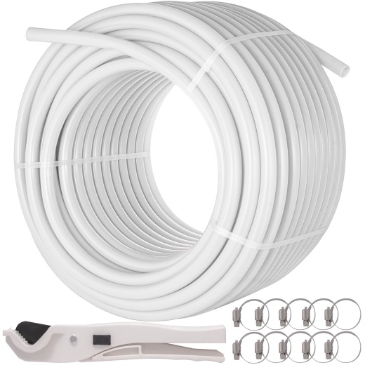 Vevor Oxygen Non-Barrier Pex Tubing 3/4 Inch 300 Feet Tube Coil - Evoh Pex-B Pipe