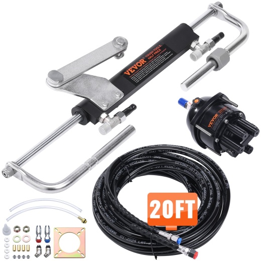 Vevor Hydraulic Steering Kit for 90 HP Outboard Motors