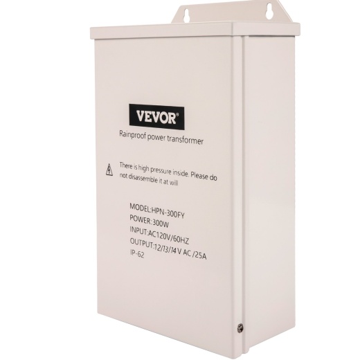 Vevor Pool Light Transformer - 300 Watt Outdoor Landscape Lighting