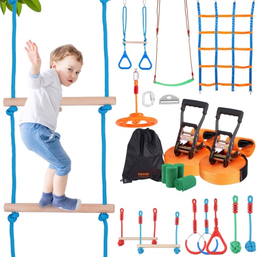 Vevor Ninja Warrior Obstacle Course for Kids