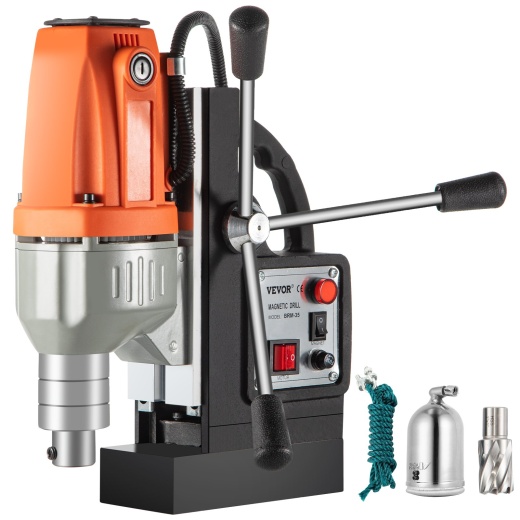 Vevor 980W Magnetic Drill Press - Portable and Powerful