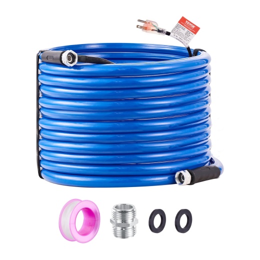 Vevor 100Ft Heated Water Hose for RV - Antifreeze Drinking Water Hose