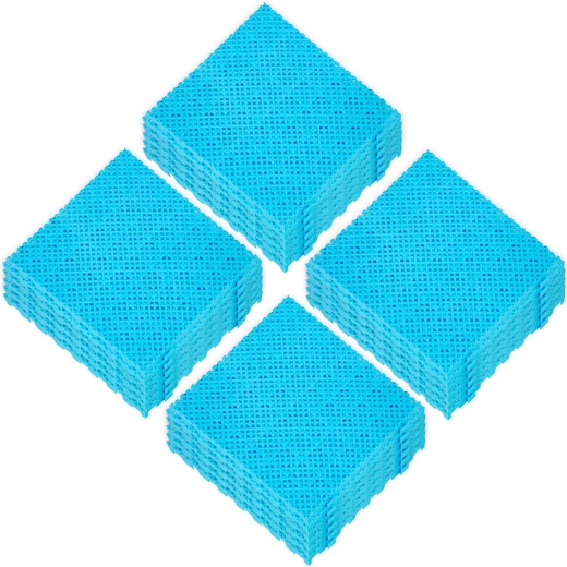 Vevor Drainage Tiles Interlocking 25 Pack Blue - Ideal for Pool, Patio, and Wet Areas