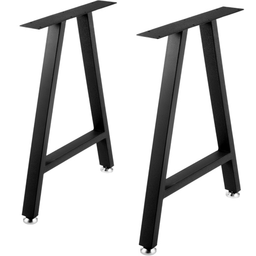 Vevor Metal Table Legs - Heavy Duty A-Shaped Set of 2