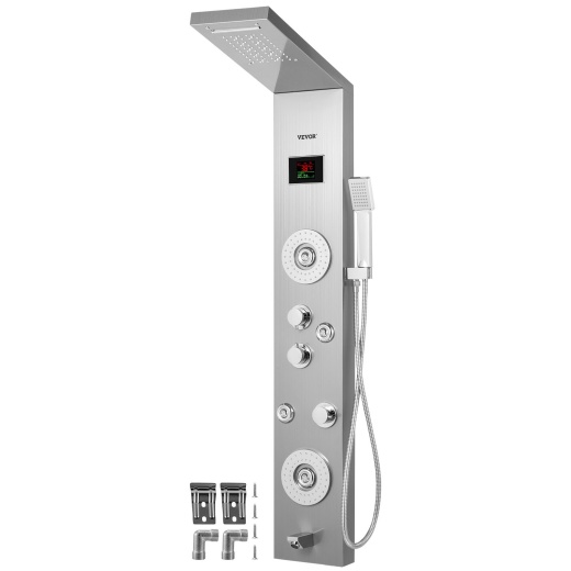 Vevor 6 In 1 LED Shower Panel Tower System