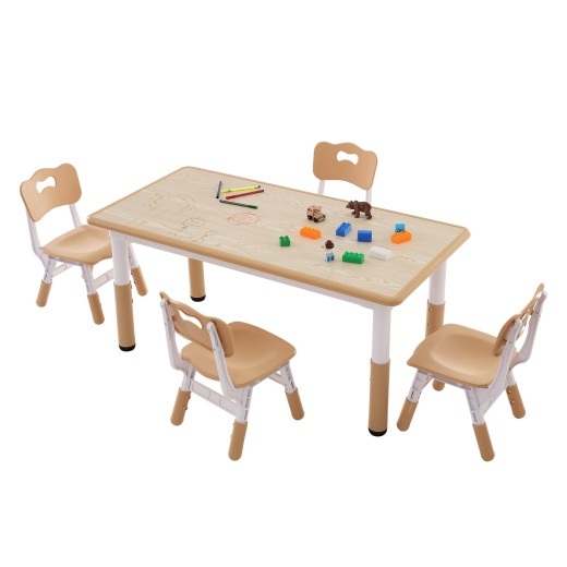 Vevor Kids Table and 4 Chairs Set