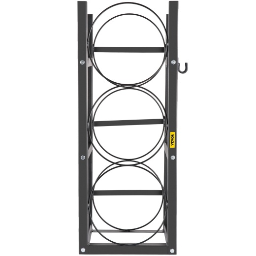 Vevor Refrigerant Tank Rack With 3-30Lb Cylinder Saving Capacity