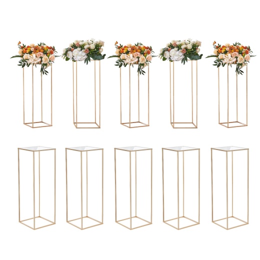 Vevor 10Pcs 31.5Inch High Wedding Flower Stand