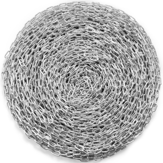 Vevor Zinc Plated Proof Coil Chain Carbon Steel Chain Sling 3/16" X 250' 1100Lbs