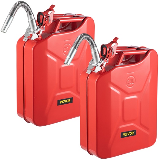 Vevor Jerry Fuel Can, 5.3 Gallon / 20 L Portable Jerry Gas Can