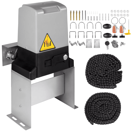 3300Lbs Automatic Sliding Gate Opener Driveway Operator with Infrared Sensor