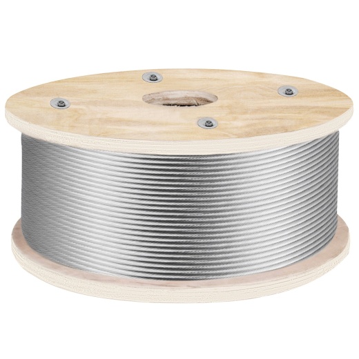 Vevor 316 Stainless Steel Wire Rope 500Ft Length
