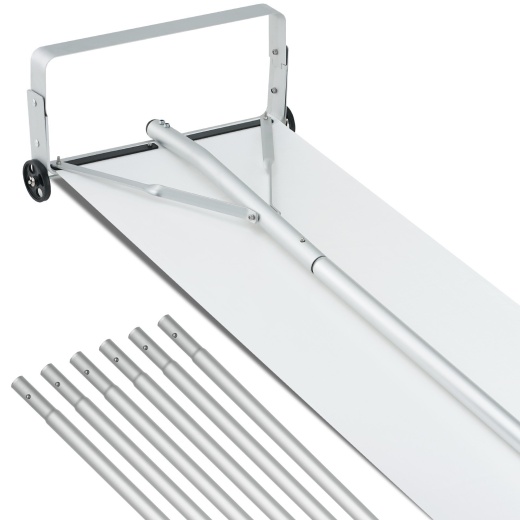 Vevor Snow Roof Rake - 30Ft Reach Aluminium Roof Shovel for Safe Snow Removal