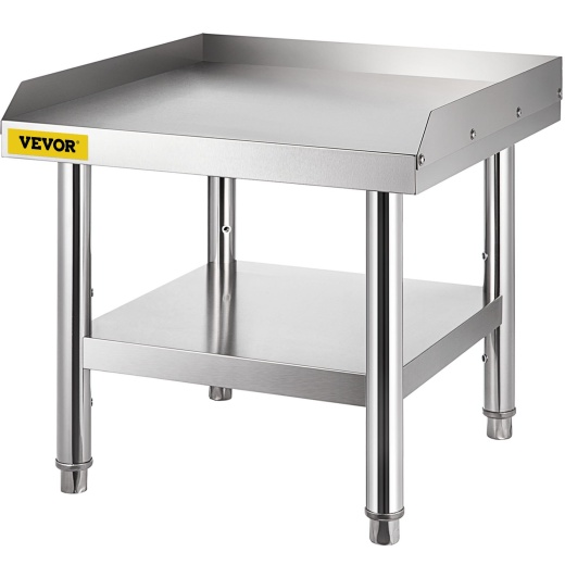Vevor Stainless Steel Equipment Grill Stand - 24x24x24 Inches